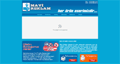 Desktop Screenshot of mavireklam.com.tr