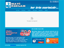 Tablet Screenshot of mavireklam.com.tr